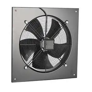 25 Inch 630Mm Staande Ventilator 380V 850W Industriële Externe Rotor Staande Luchtblazer Vierkante Axiale Ventilator