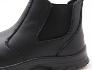 Chaussures de Sécurité en Cuir <span class=keywords><strong>SAIAN</strong></span> pour Hommes et Femmes, avec Embout en Acier, Anti-Statiques et Anti-Perforation, Bottes de Travail avec Semelle Intérieure en PU pour la Construction - Product Image 6