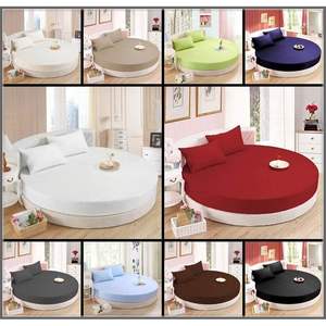 Juego de Sábanas Redondas Abp Collection de 4 Piezas, California King, 100% Algodón, 800 Hilos, Antiarrugas, Estilo Inglés - Product Image 1