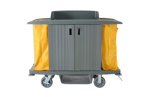 Carrelli di pulizia di plastica multifunzionali all'ingrosso per ristoranti cucine alberghi gatekeeper per il servizio in camera - Product Image 2