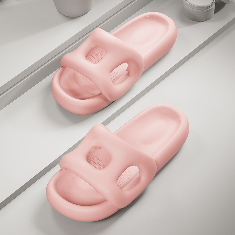 Women Bathroom EVA Slides Shoes Summer Thick Platform Sandals Home Indoor Slippers