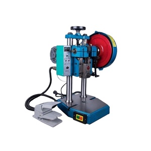 <b>Small</b> Double Column Electric Desktop Punch Press Equipment Hydraulic Ironworker for Bench and Column Press - Product Image 1