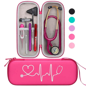 Estetoscópio rígido personalizado brilhante caixa de EVA para <span class=keywords><strong>3M</strong></span> <span class=keywords><strong>Littmann</strong></span> Classic III & Lightweight II S.E & MDF Bolsa médica sacos de transporte - Product Image 2