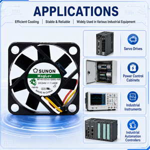 Ventilador de Refrigeración Industrial Mini 4010 SUNON <span class=keywords><strong>MF40102VX</strong></span>-Q00U-A9D 40x40x10mm 24V DC, Ventilador Axial de Alta Velocidad con Rodamiento MagLev - Product Image 5