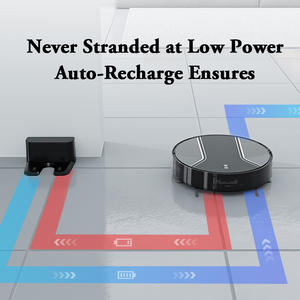 مكنسة روبوت ذكية قابلة لإعادة الشحن مع ممسحة وفلتر HEPA للأرضيات الصلبة، تنظيف رطب/جاف للاستخدام في الفنادق والمنازل - Product Image 4