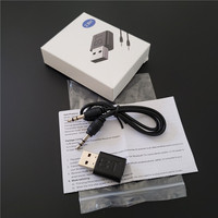Bluetooth 5.0 Audio 2in1 Récepteur Émetteur Mini Stéréo Bluetooth AUX RCA USB 3.5mm Jack Pour TV PC Voiture Kit Adaptateur Sans Fil