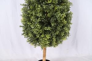 Bonsái Artificial al por Mayor, Topiario <span class=keywords><strong>de</strong></span> 24 Pulgadas en Forma <span class=keywords><strong>de</strong></span> Bola, Boj Verde, <span class=keywords><strong>Buxus</strong></span>, Árbol <span class=keywords><strong>de</strong></span> Vegetación, Decoración para Interiores y Exteriores - Product Image 6