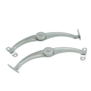 Poignée de support de porte d'armoire en fer nickelé courbée de 4 pouces Shengyuan, quincaillerie pour meubles - Product Image 4