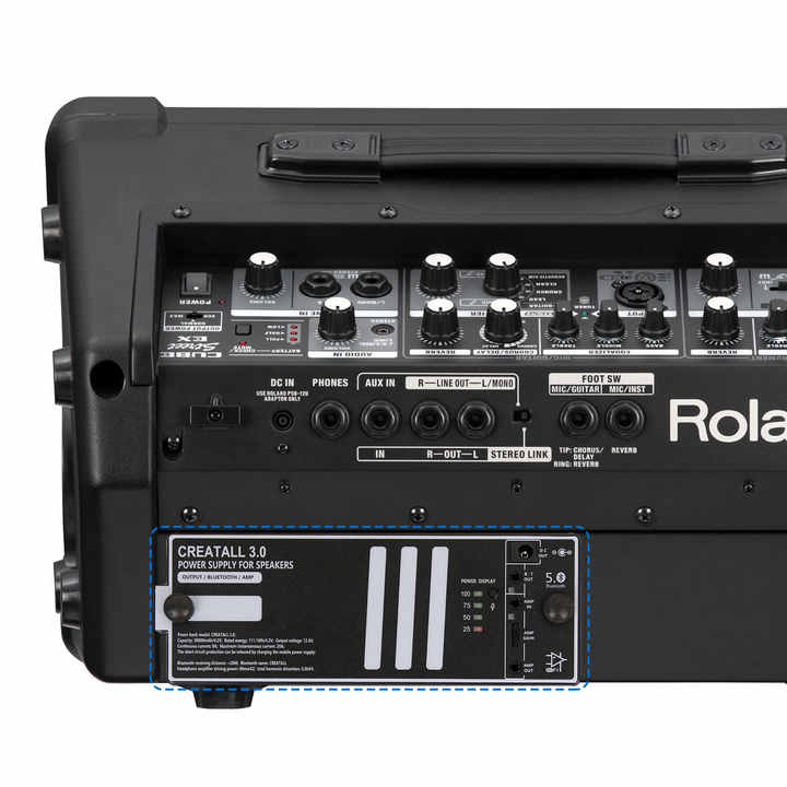 Rechargeable Battery for Roland Cube Street EX Amplifier
