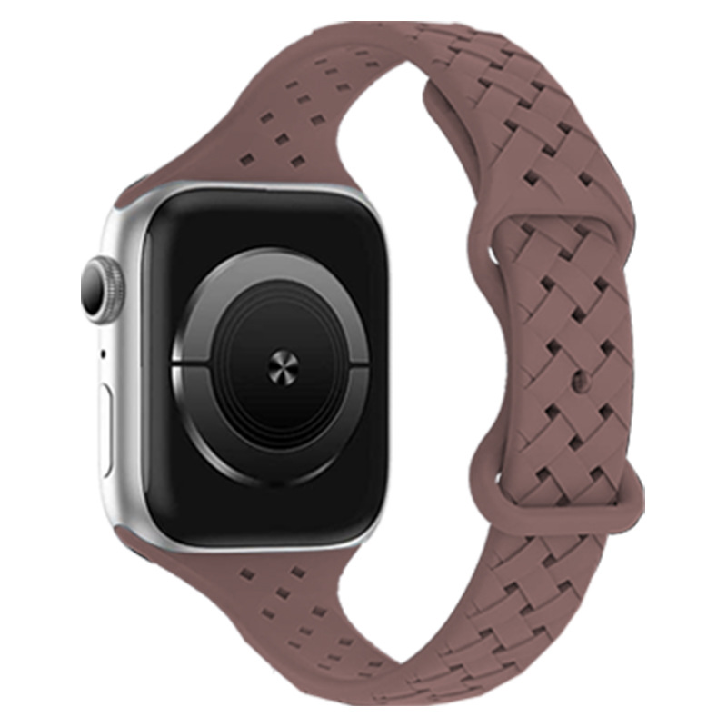 For Watch8 Charm Smartwatch Strap Small Waist Plastic Woven Rubber Buckle Lightweight Durable