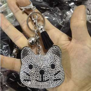 Regali Creativi DANSHUN Ciondolo in Lega di Zinco Elettroplaccato 'Impariamo a Miarre Come i Gatti' Piccolo per Borsa - Product Image 3