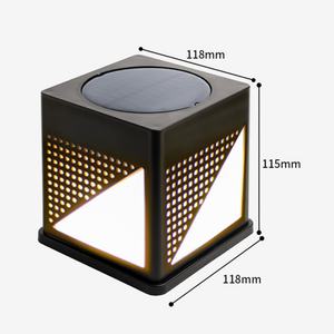 Lampes solaires pour poteaux de clôture, étanches, alimentées par énergie solaire, pour poteaux en bois/vinyle de 4x4 pouces - Product Image 5
