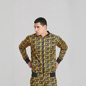 Ensemble de sport unisexe de haute qualité 2026 PA Angel, survêtement tendance avec logo en relief, pantalon à fermeture éclair, décontracté pour adulte, imprimé à pois animaliers - Product Image 1