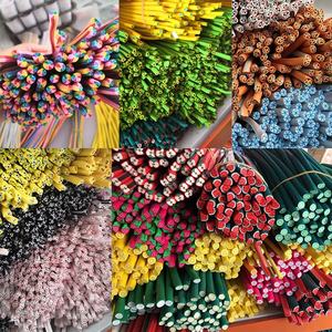 Bien vendu 1KG 5mm 3D Nail Art accessoires boules miracles tranches argile polymère Non toxique Simulation arrose Figurine motif - Product Image 6