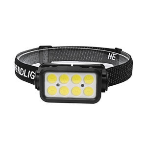 K354 Vente en gros de lampes frontales de pêche <span class=keywords><strong>LED</strong></span> étanches en ABS, rechargeables par Type-C, avec <span class=keywords><strong>bandeau</strong></span>, base G9, batterie lithium-ion, indice de protection <span class=keywords><strong>IP68</strong></span> - Product Image 1