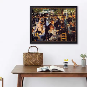 Gran Oferta: Pintura al Óleo sobre Lienzo Hecha a Mano de Alta Calidad, Inspirada en las Obras Maestras Impresionistas de Renoir, BC18-008 Impre - Product Image 4