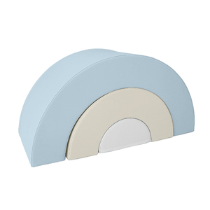 Populaire <span class=keywords><strong>3</strong></span> couleurs arc-en-ciel Design canapé aire de jeux enfants équipement de terrain de jeu intérieur aire de jeu douce enfant en bas âge - Product Image 4