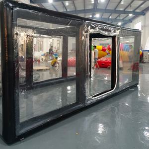 Tente de garage gonflable en PVC avec logo personnalisé, abri portable pour véhicules, conception étanche, plusieurs tailles disponibles - Product Image 3