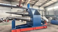 Machine à cintrer les plaques en acier et en aluminium à 3 rouleaux coniques, haute qualité, longue durée de vie, vente directe d'usine en Chine