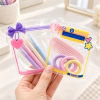 Sacs à fermeture éclair en PVC souple givré avec personnalisation de marque, pochettes en PVC pour le rangement de bijoux, emballage cadeau, fourniture directe usine