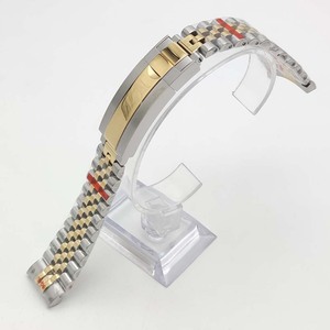 Bracelet de montre de plongée en acier inoxydable de 20 mm, ajustable, avec logo personnalisé, style <span class=keywords><strong>Jubilee</strong></span> - Product Image 5