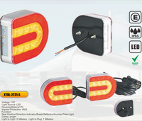 Nouveau Durable 12V remorque camion Auto voiture clignotant Led queue remorque feu arrière LED camion et remorque feux