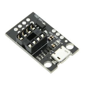 ATtiny13A/ATtiny25 /ATtiny45/ATtiny85 플러그 가능 개발 프로그래밍 베어 보드 - Product Image 3