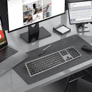 Clavier silencieux pleine taille rechargeable, clavier d'ordinateur sans fil Bluetooth, clavier sans fil pour Mac PC - Product Image 1