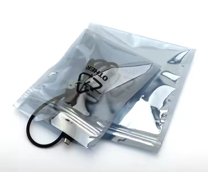 Nhà máy tùy chỉnh resealable kim loại trong túi che chắn tĩnh cung cấp một bảo vệ Faraday hoàn chỉnh hơn cho các thành phần PCB. - Product Image 1