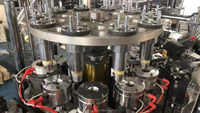 Machine automatique de scellage de gobelets en papier à ultrasons vendue à Dubaï, au Sri Lanka et en Allemagne