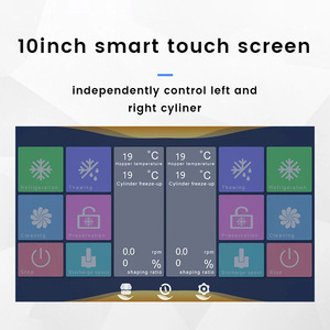 Congelador eléctrico de escritorio al por mayor de fábrica, máquina de helado suave de 3 <span class=keywords><strong>sabores</strong></span>, 22L/30L/38L, máquina para hacer helados - Product Image 2