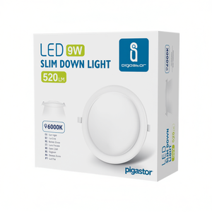 LED Slim Down Light 9W 6000K Day Light 520LM - Product Image 2