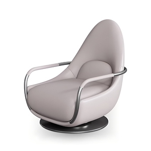 <span class=keywords><strong>Chaise</strong></span> <span class=keywords><strong>Longue</strong></span> de cuero de lujo de estilo italiano de nuevo diseño-Moderno con <span class=keywords><strong>sofá</strong></span> individual giratorio - Product Image 1