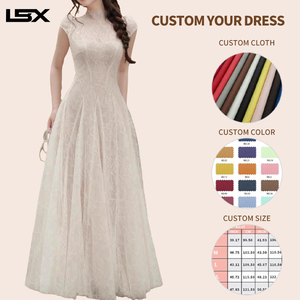 Элегантное роскошное женское вечернее платье на заказ, сексуальное летнее белое платье-корсет в богемном стиле с пайетками, длинное кружевное платье принцессы от производителя - Product Image 2