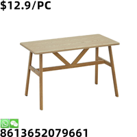 Bureau simple poste de travail en bois bureau d'ordinateur PC ordinateur portable étude Table d'écriture meubles de bureau à domicile