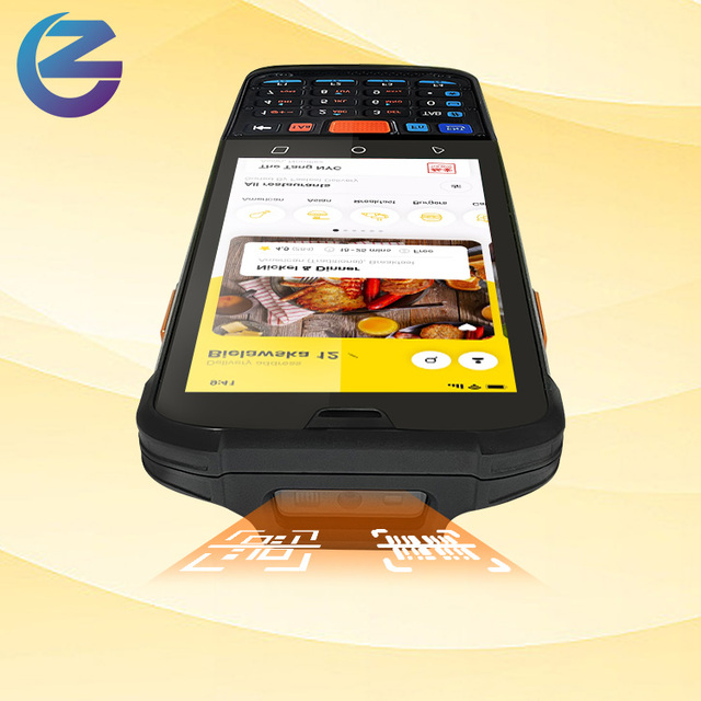 Z82 5000Mah 4 Inch Barcode Scanner Terminal Industrial Android Data Collector Handheld Device Rugged Pda