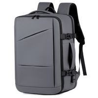 Tas Ransel Bisnis Kasual Multi-Fungsi Baru, Kompartemen Sepatu Terpisah, Pengisian Daya USB, Tas Laptop Kapasitas Besar