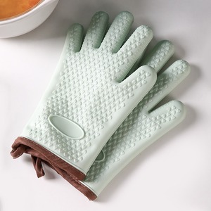 Gants <span class=keywords><strong>anti</strong></span>-brûlure et isolants thermiques en silicone épaissi pour la <span class=keywords><strong>cuisine</strong></span>, la pâtisserie, les fours et les micro-ondes à haute température - Product Image 1