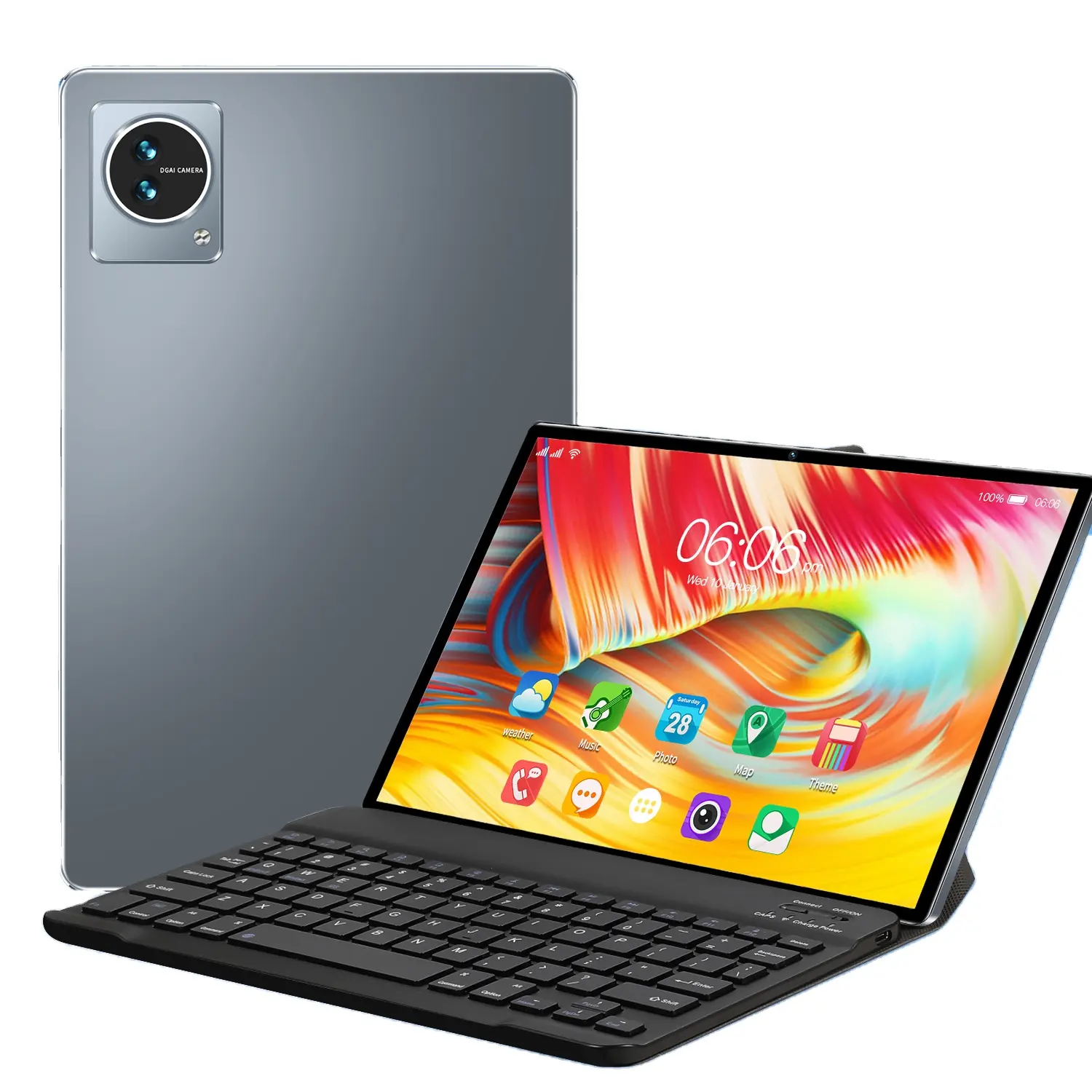Nouveau produit 10 pouces tablette V10 haute qualité apprentissage bureau tablette 12GB + 512GB avec accessoires tablette éducative ordinateur portable