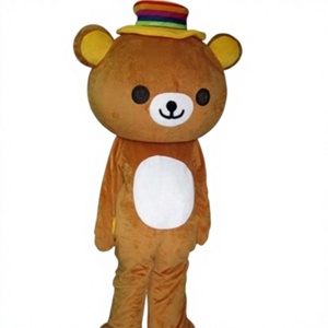 Disfraz de Mascota de Oso de Cabeza Grande Famoso en Internet, Peluche de Dibujos Animados Caminante, Oso Pippi Bailarín, Divertido Disfraz Inflable con Cabeza de Muñeco - Product Image 3
