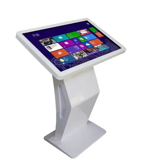 21.5 Inch Infrared Touch Screen K Type Floor Stand Information Checking Floor Guide LCD Inquire kiosk Software Customize