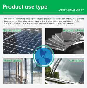 <span class=keywords><strong>RE</strong></span>-Yincai Panel surya fotovoltaik sendiri, agen tambahan Kimia antikotor lapisan Nano hidrofobik lapisan khusus - Product Image 5