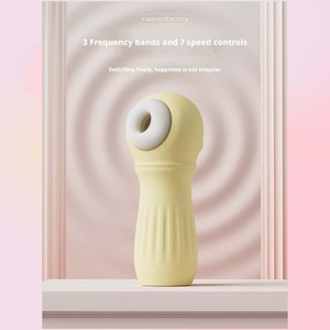 Un Masturbador Íntimo Femenino con Lindas Formas de Juguetes, Dos Velocidades, Tres Frecuencias, 100% Impermeable, Dos Colores - Product Image 5