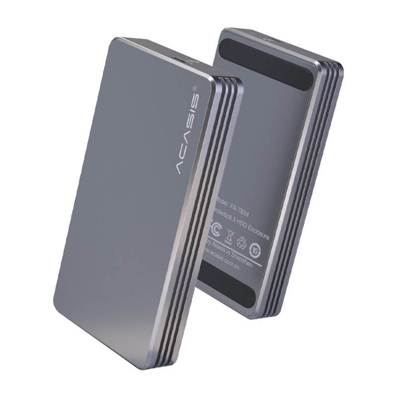 ACASIS Thunderbolt3 40gbps NVME SSD Enclosure Aluminum 2TB Usb