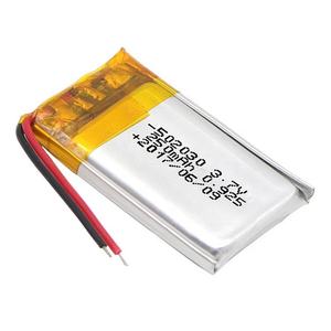 Sun Ease En Küçük Li-ion Polimer <span class=keywords><strong>502030</strong></span> <span class=keywords><strong>250mAh</strong></span> 3.7V 5x20x30mm <span class=keywords><strong>LiPo</strong></span> Pil, PCM 1C Deşarjlı, 12 Ay Garantili - Product Image 3