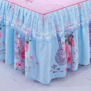 Set di Biancheria da Letto Moderno di Alta Qualità, Impermeabile, con <span class=keywords><strong>Copripiumino</strong></span>, <span class=keywords><strong>Lenzuola</strong></span> e Copriletto in Pizzo, Prezzo Economico, Vendita all'Ingrosso - Product Image 3