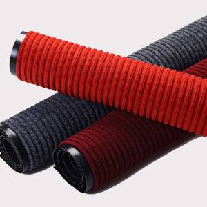 Paillasson en PVC Offre Spéciale lavable tapis de <span class=keywords><strong>pied</strong></span> antidérapant avec grattoir avant absorbant la poussière à motif rayé - Product Image 5