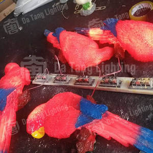 Lumière décorative LED à motifs colorés IP65, sculpture pour la décoration des parcs d'attractions, des centres commerciaux et des centres de villégiature - Product Image 5