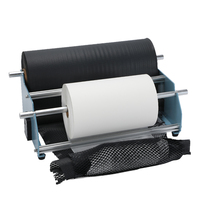 Transport personnalisé Distributeur de rouleaux de papier alvéolé kraft protecteur à faible coût par distributeur manuel ou automatique