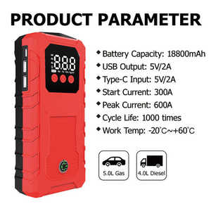 Bán hot chất lượng tốt nhất xách tay 12V đa chức năng Lithium Battery <span class=keywords><strong>Booster</strong></span> với LED Đèn pin công suất cao xe nhảy khởi động - Product Image 3